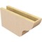 Ekena Millwork 4in. W x 8in. H x 16in. L Greensboro Woodgrain TimberThane Rafter Tail, Primed Tan RFTUR04X08X16GRNRCPR - alternate 4